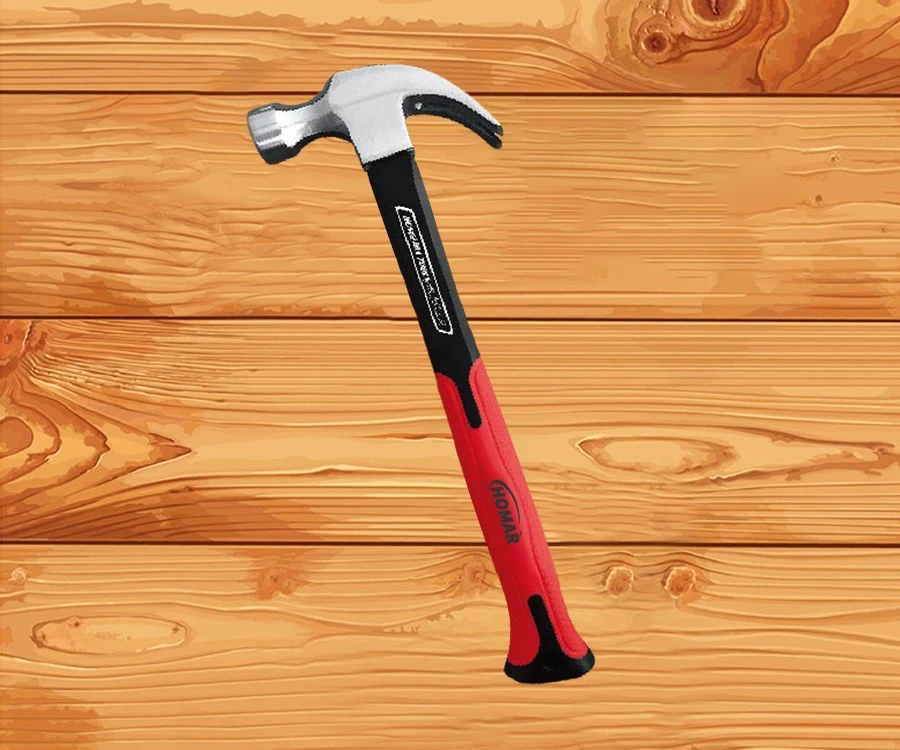 HM 021-41 red and black claw hammer HM 021-41 red and black claw hammer